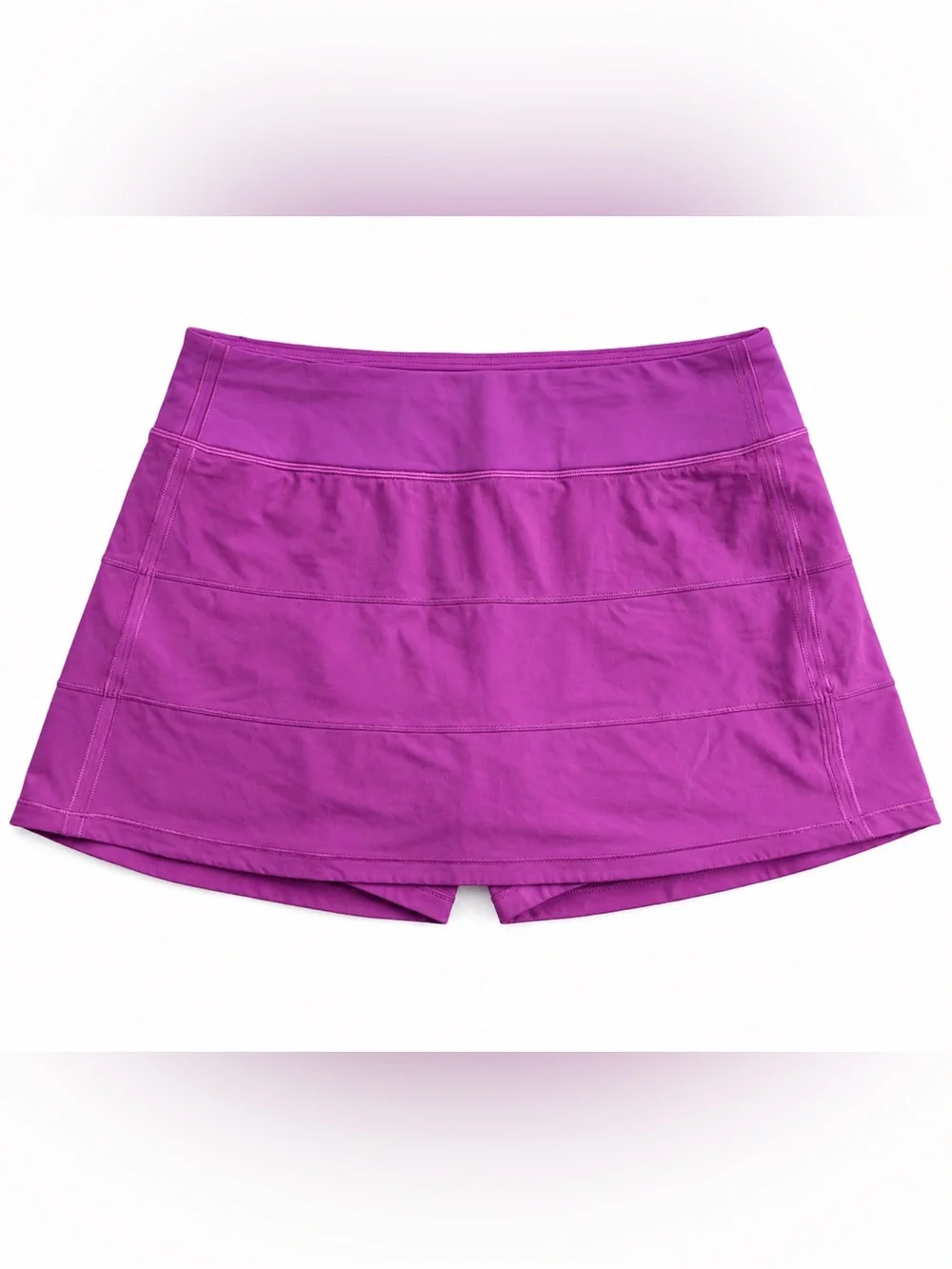 Lululemon Pace Rival Skirt Long Vivid Plum Size 8 Skort
